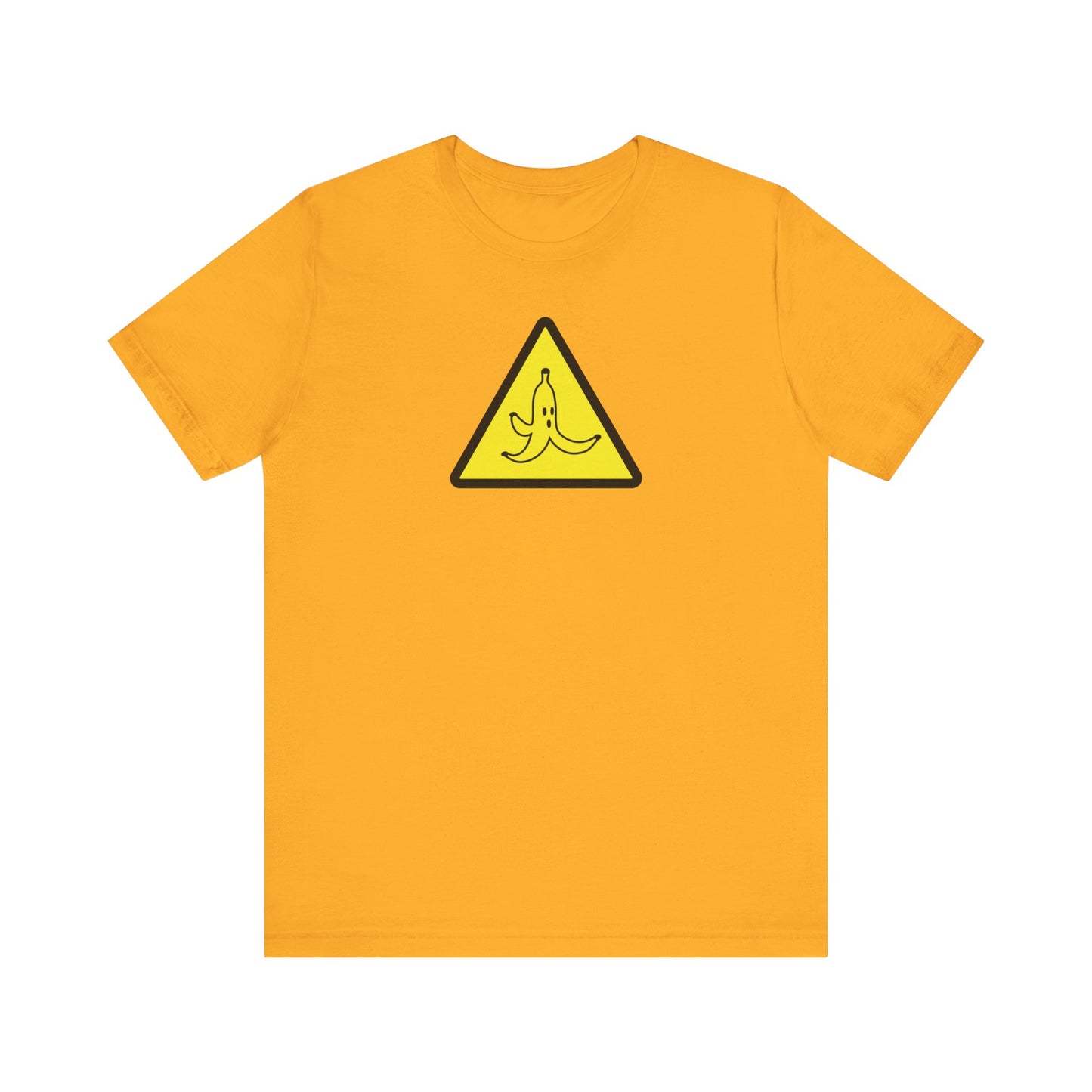 CAUTION BANANA. Unisex Jersey Short Sleeve Tee