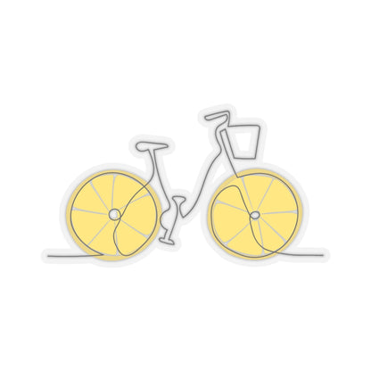 CHILLEST BIKE. Kiss-Cut Stickers