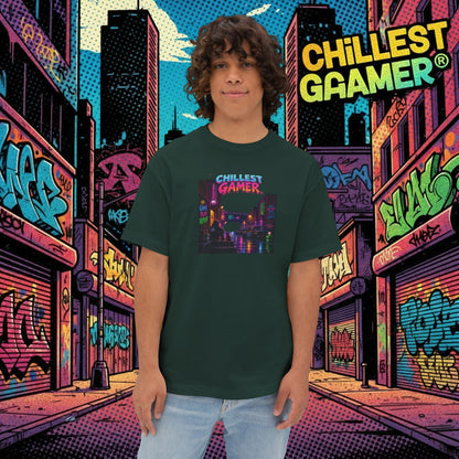 CHILLEST GAMER® ALLEY. Unisex Oversized Boxy Tee