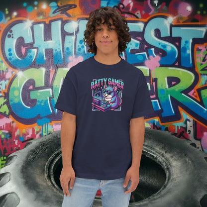 RATTY GAMER. Unisex Oversized Boxy Tee