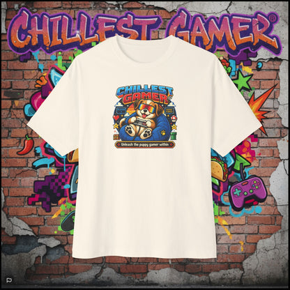 PUPPY GAMER. Unisex Oversized Boxy Tee