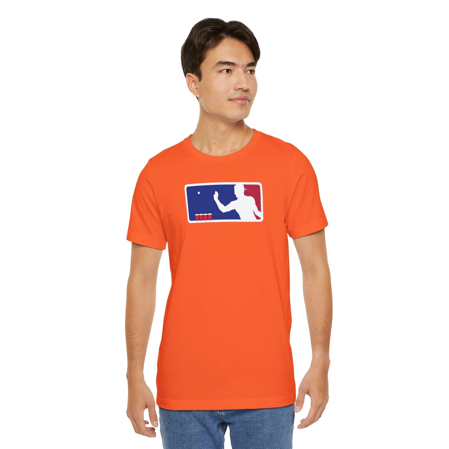 MAJOR LEAGUE PONGER. Unisex Jersey Short Sleeve Tee