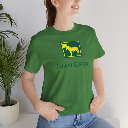 JUAN DEER V2. Unisex Jersey Short Sleeve Tee