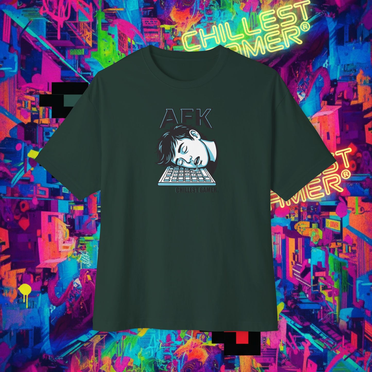 AFK. Unisex Oversized Boxy Tee