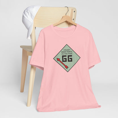 GG PASS GO COLLECT 200XP. Unisex Jersey Short Sleeve Tee