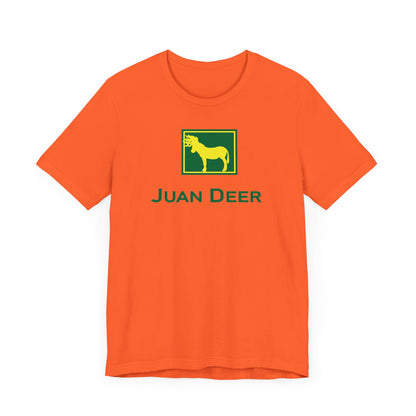 JUAN DEER V2. Unisex Jersey Short Sleeve Tee