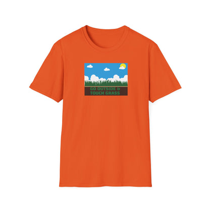 TOUCH GRASS. Unisex Softstyle T-Shirt