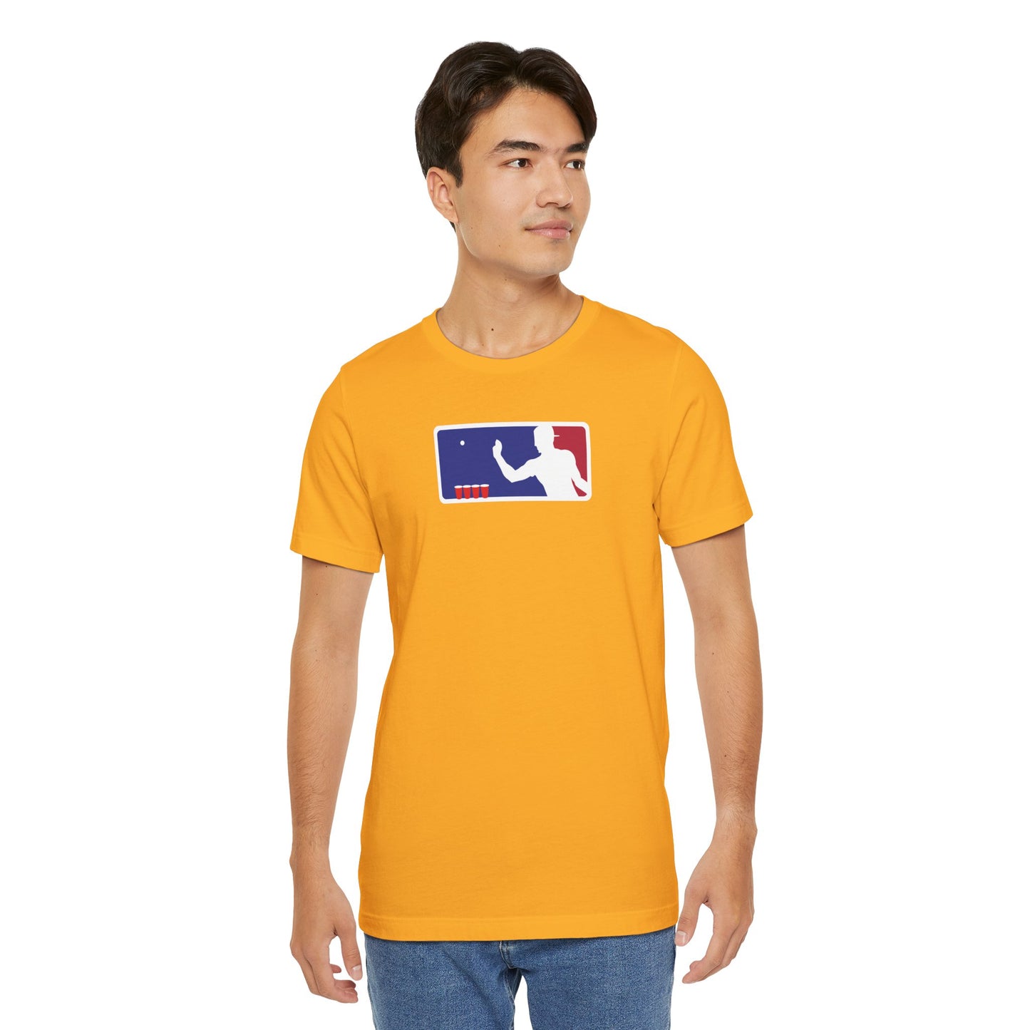 MAJOR LEAGUE PONGER. Unisex Jersey Short Sleeve Tee
