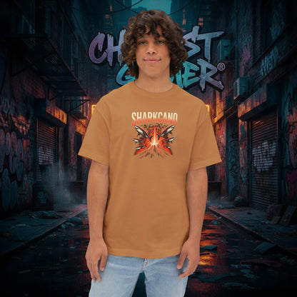 SHARKCANO V2. Unisex Oversized Boxy Tee