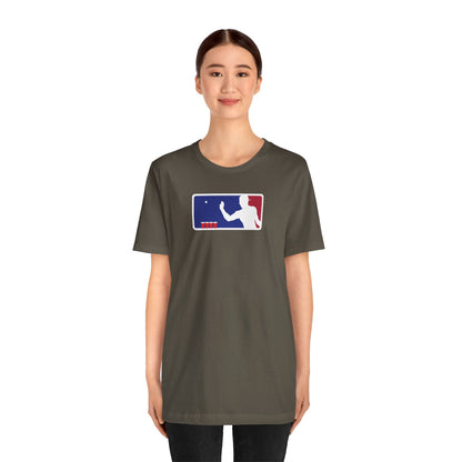MAJOR LEAGUE PONGER. Unisex Jersey Short Sleeve Tee