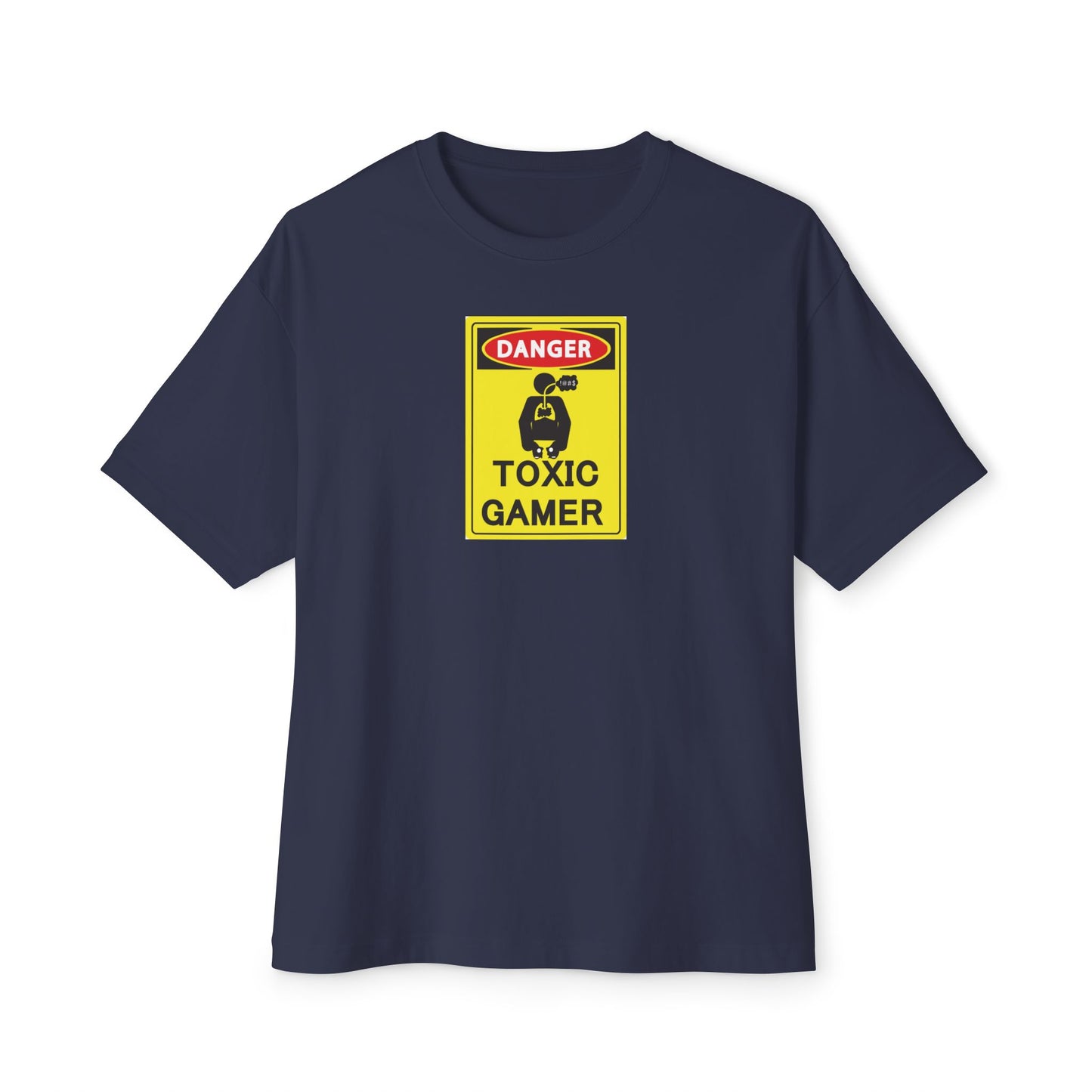 TOXIC GAMER. Unisex Oversized Boxy Tee