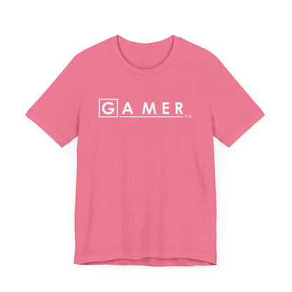 DR. GAMER IS IN THE HOUSE. Unisex Jersey Short Sleeve Tee