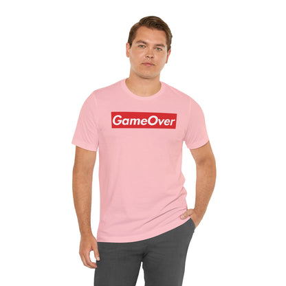 SUPER GAME OVER. Unisex Jersey Short Sleeve Tee