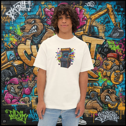 INSERT COIN. Unisex Oversized Boxy Tee