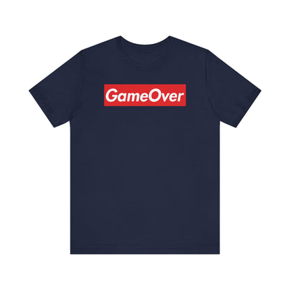 SUPER GAME OVER. Unisex Jersey Short Sleeve Tee