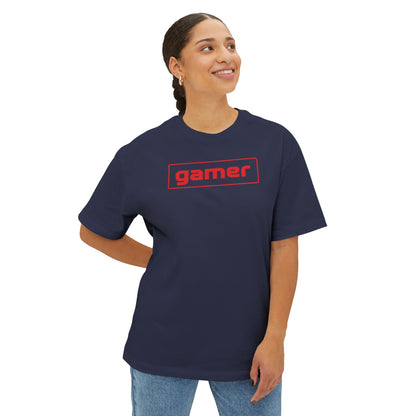 MANCO GAMER. Unisex Oversized Boxy Tee