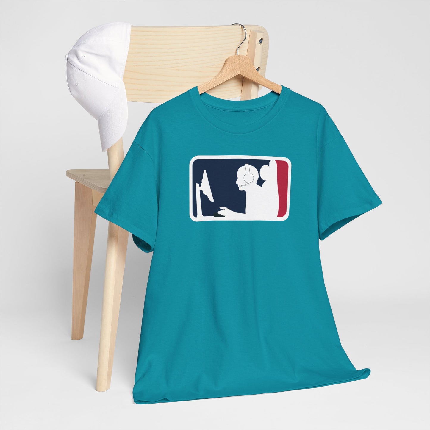 MAJOR LEAGUE GAMER (PC). Unisex Heavy Cotton Tee