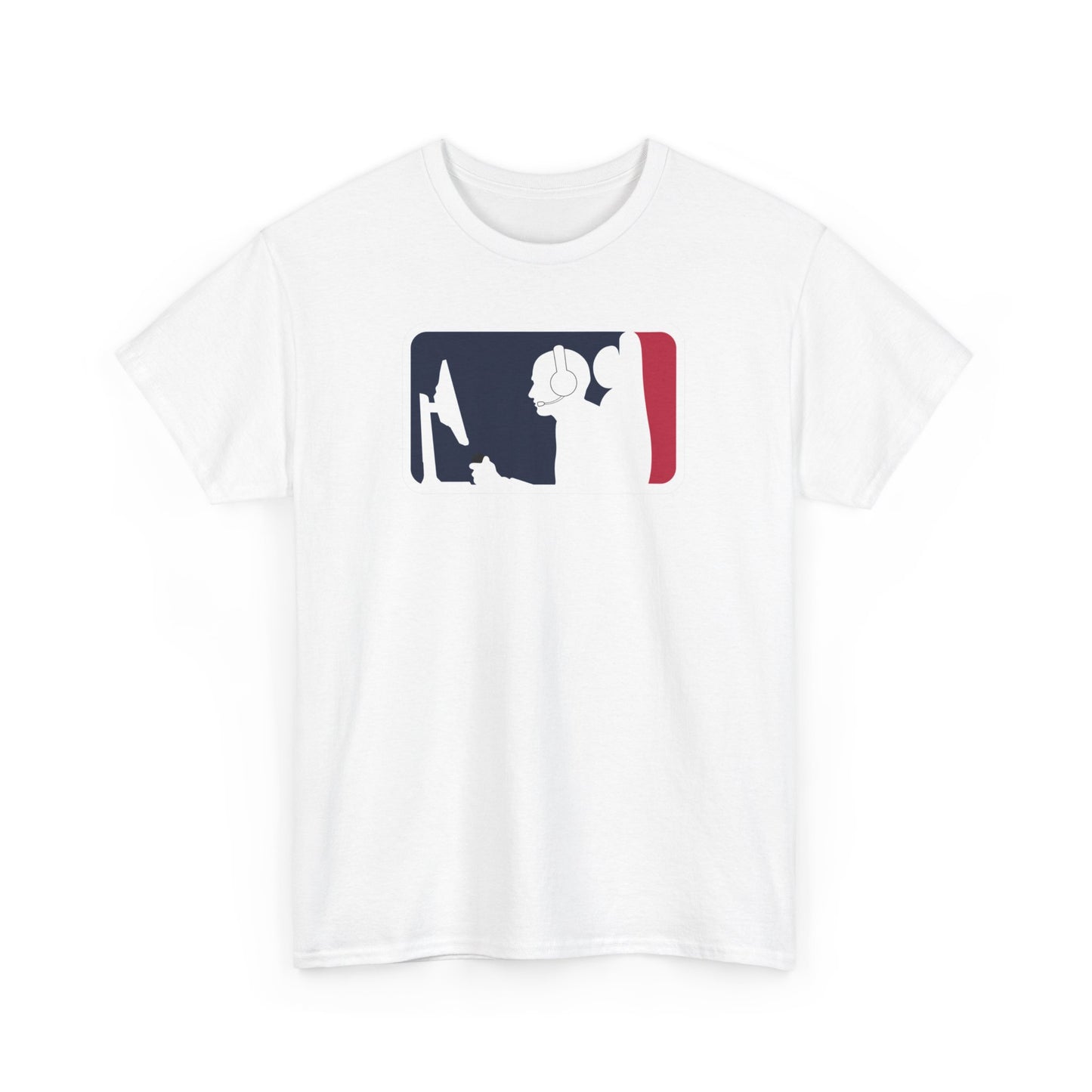 MAJOR LEAGUE GAMER (CONSOLE). Unisex Heavy Cotton Tee