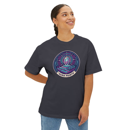Aura Points. Unisex Oversized Boxy Tee