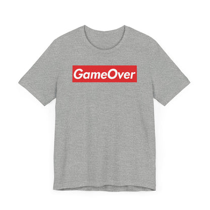 SUPER GAME OVER. Unisex Jersey Short Sleeve Tee