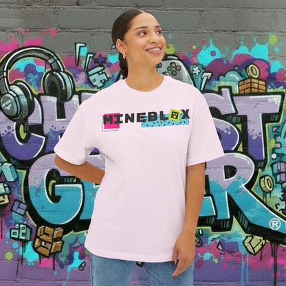 MINEBLOX. Unisex Oversized Boxy Tee
