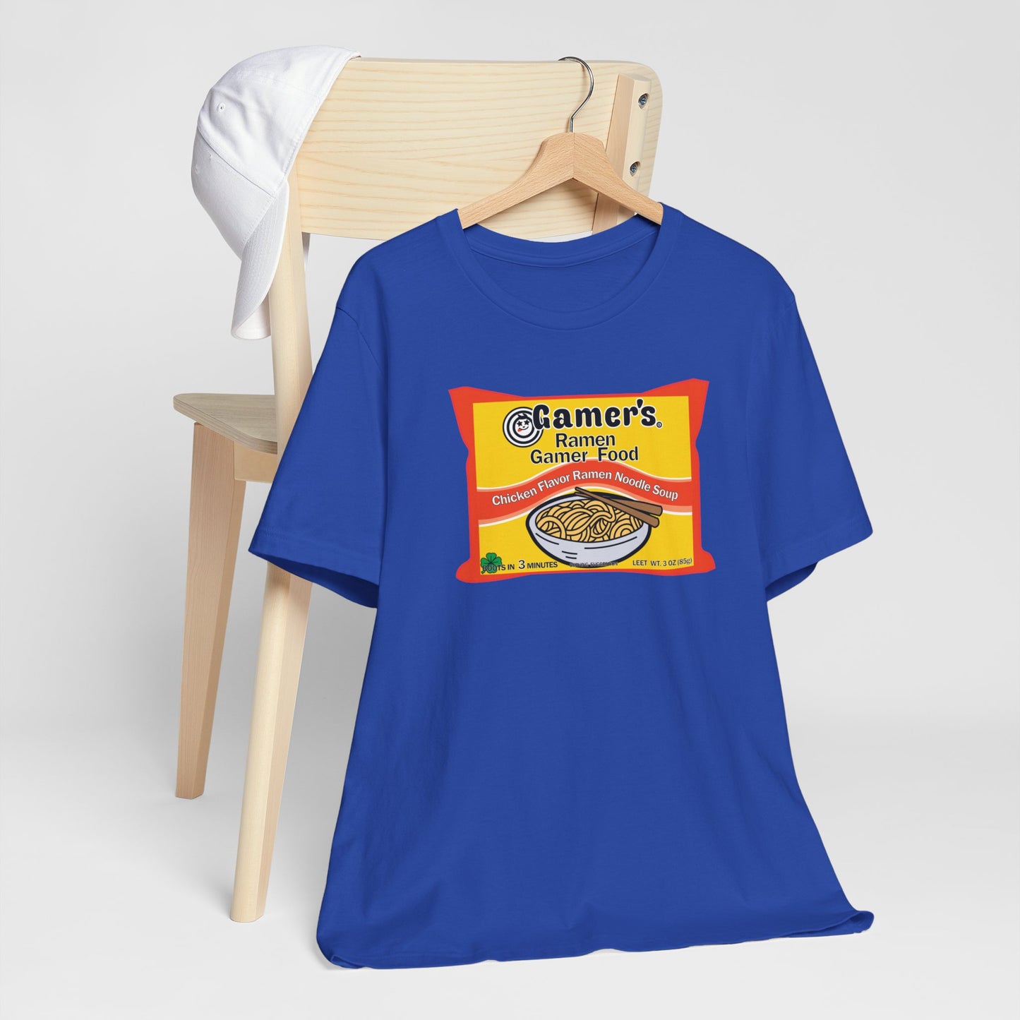 RAMEN GAMER FOOD. Unisex Jersey Short Sleeve Tee