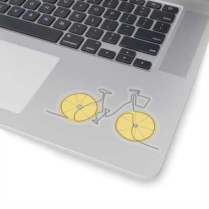 CHILLEST BIKE. Kiss-Cut Stickers