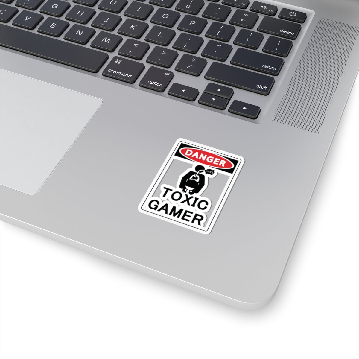 TOXIC GAMER !@#$. Kiss-Cut Stickers