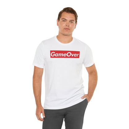 SUPER GAME OVER. Unisex Jersey Short Sleeve Tee