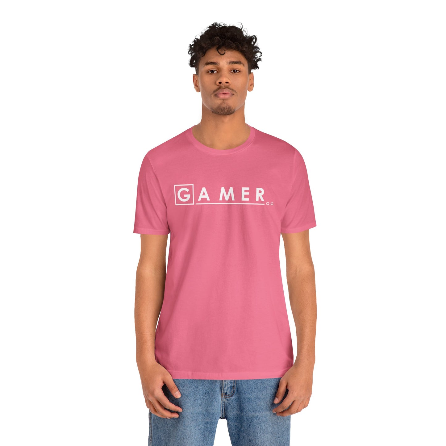 DR. GAMER IS IN THE HOUSE. Unisex Jersey Short Sleeve Tee