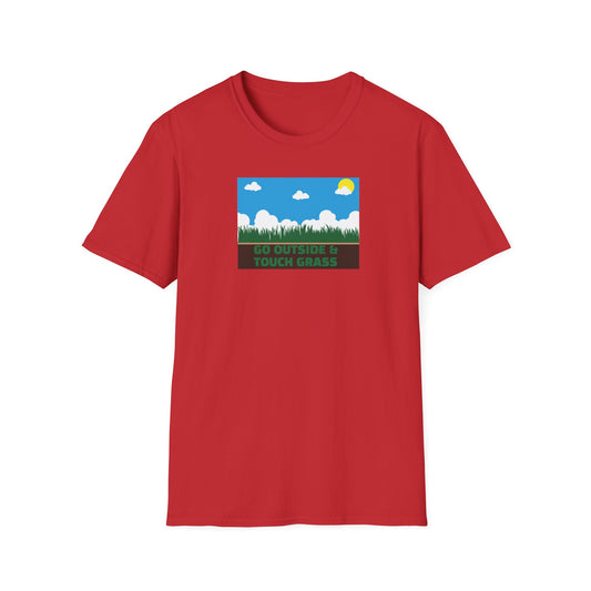 TOUCH GRASS. Unisex Softstyle T-Shirt