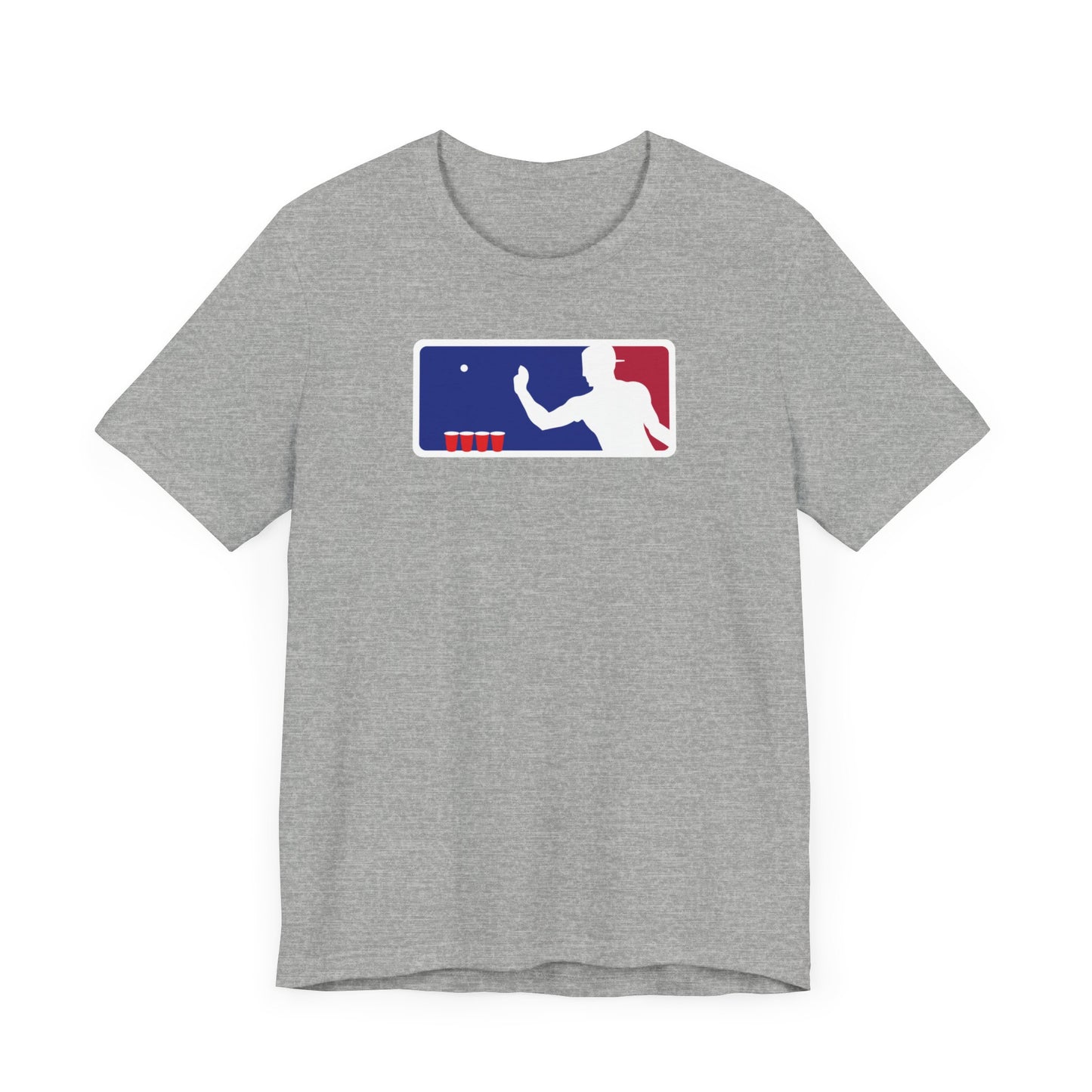 MAJOR LEAGUE PONGER. Unisex Jersey Short Sleeve Tee