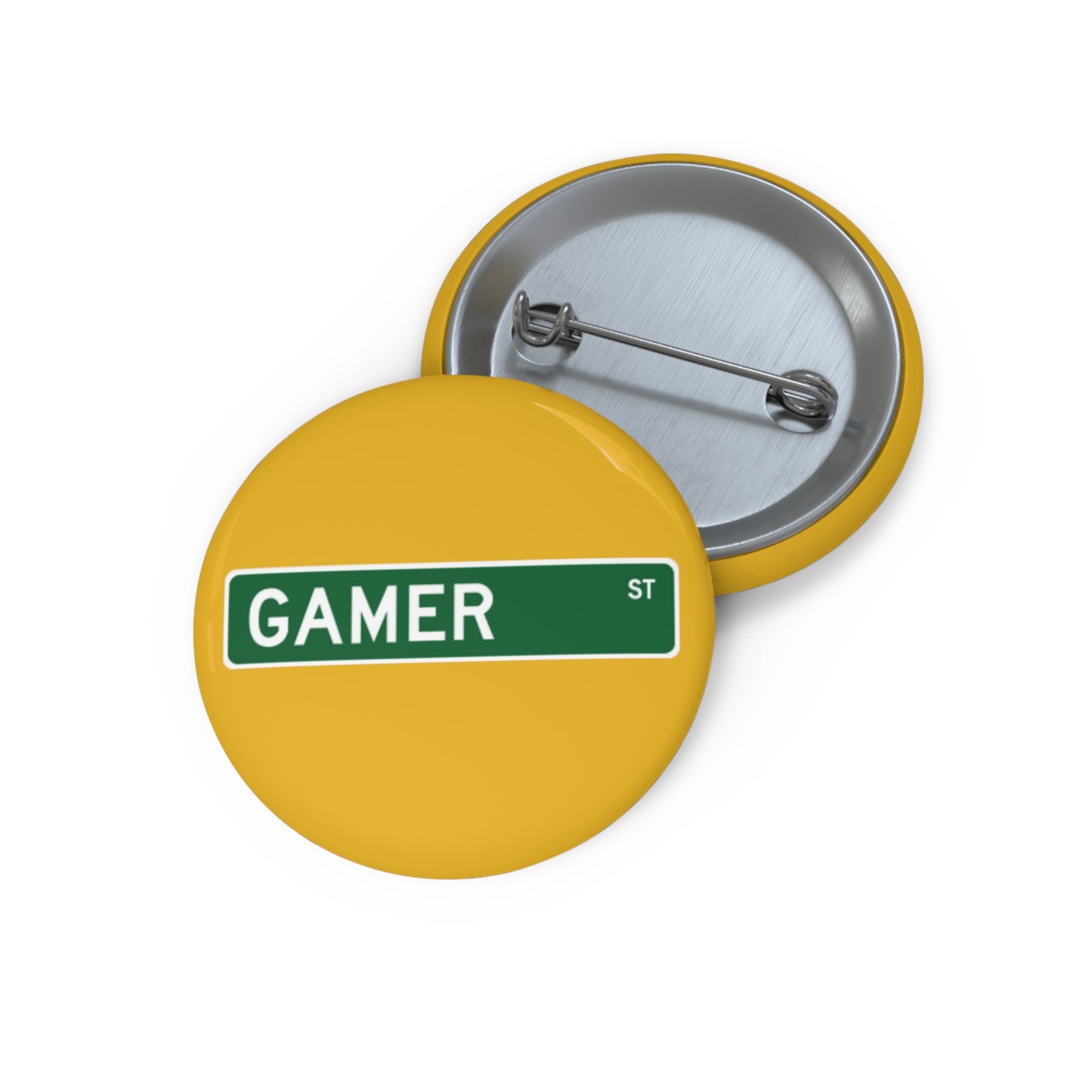 GAMER ST. Custom Pin Buttons