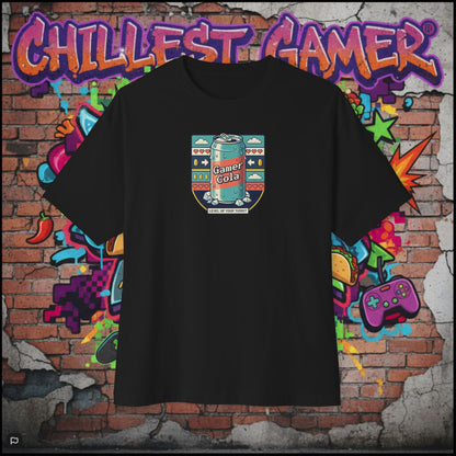 GAMER COLA. Unisex Oversized Boxy Tee
