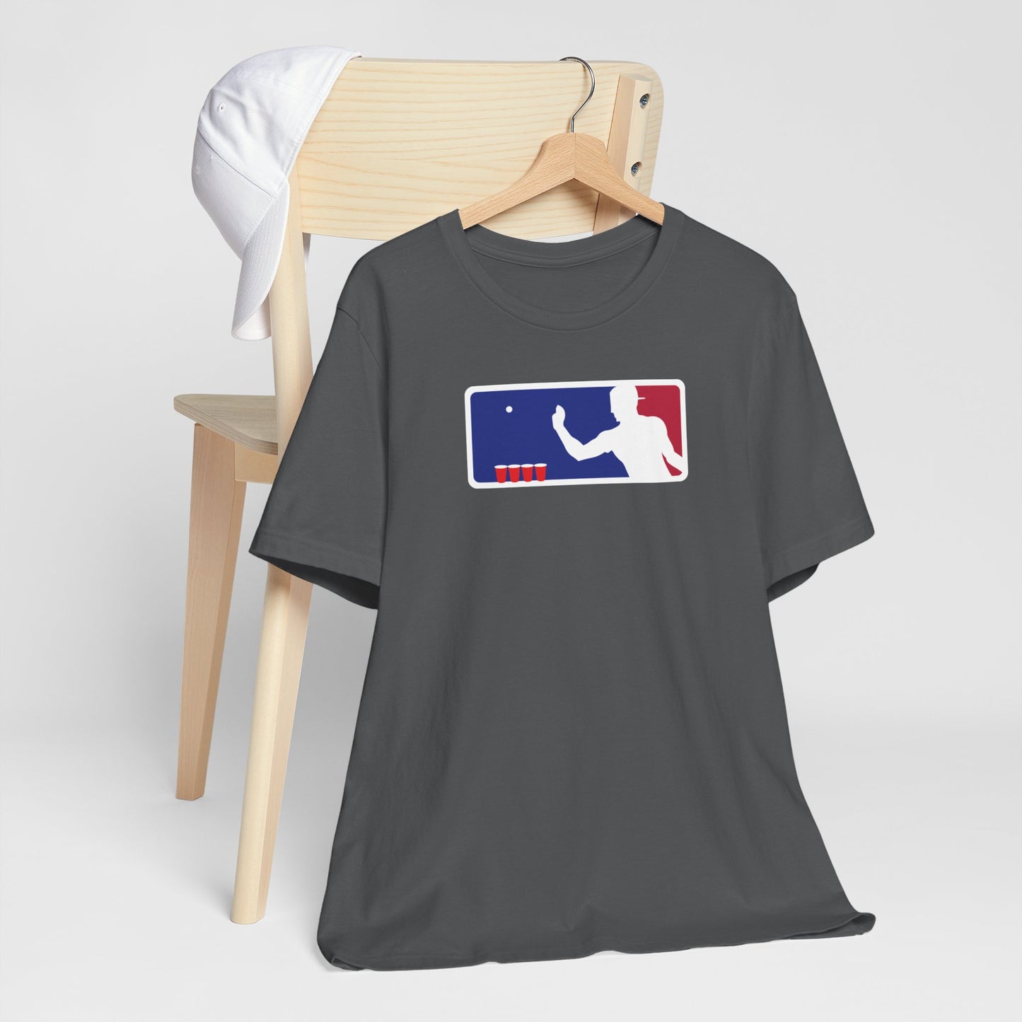 MAJOR LEAGUE PONGER. Unisex Jersey Short Sleeve Tee