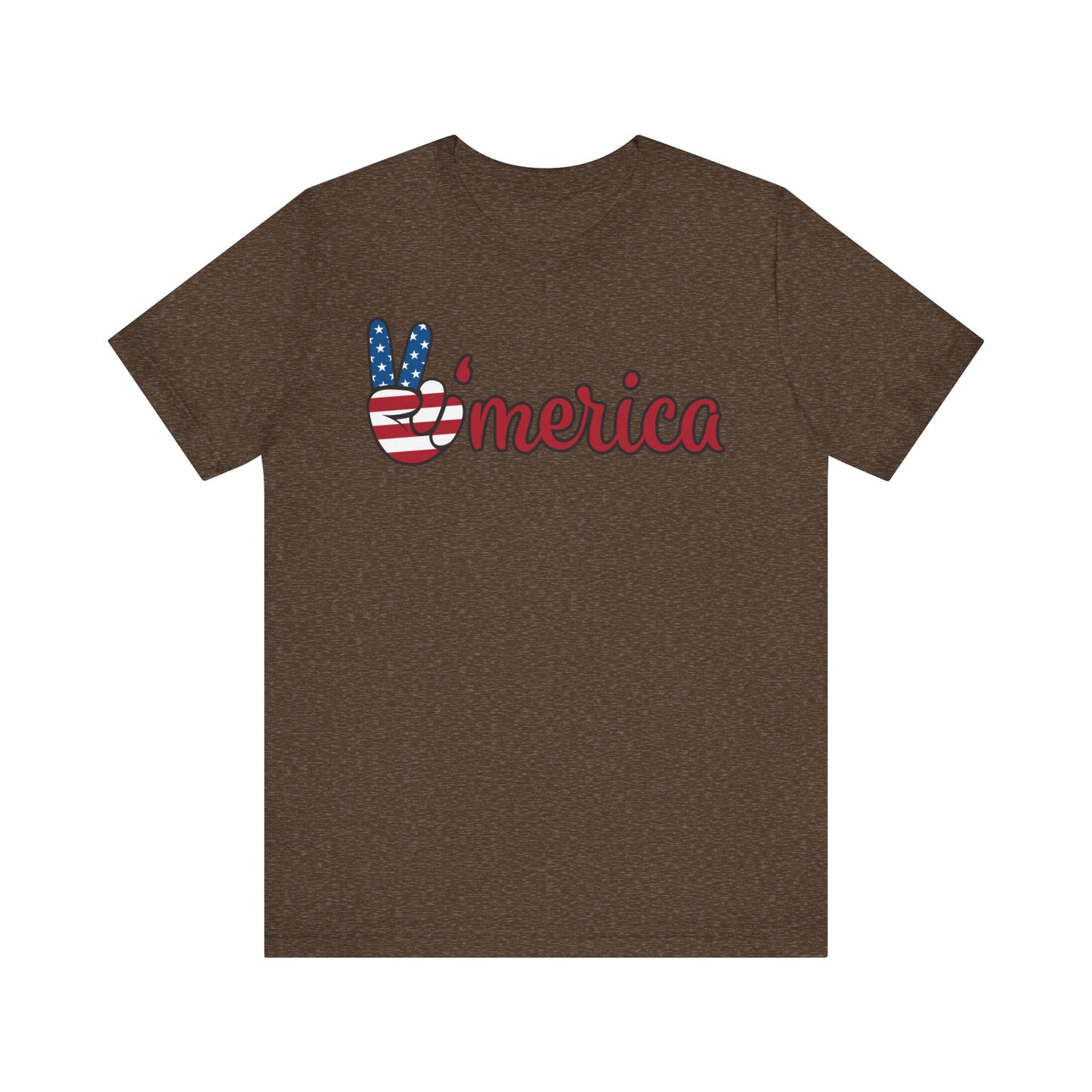 'MERICA. Unisex Jersey Short Sleeve Tee