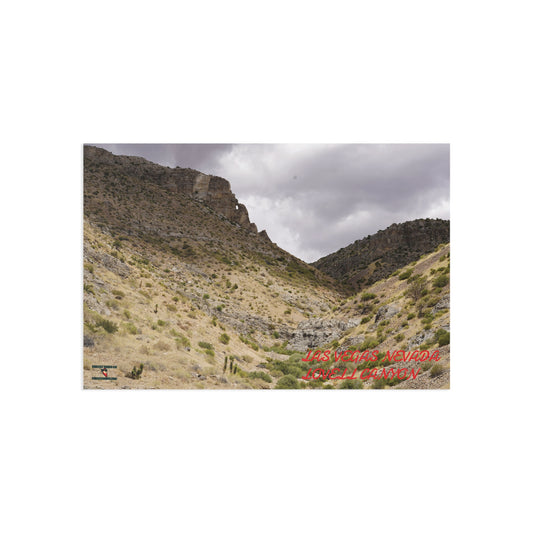 GREETINGS FROM LAS VEGAS NEVADA, LOVELL CANYON POSTCARD.