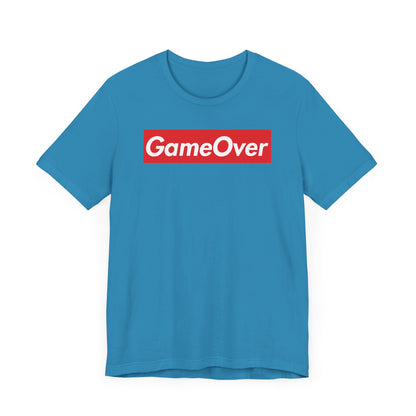 SUPER GAME OVER. Unisex Jersey Short Sleeve Tee