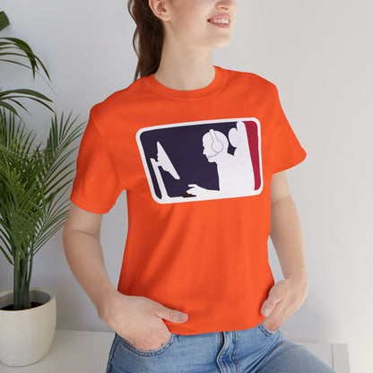 MAJOR LEAGUE GAMER (PC). Unisex Jersey Short Sleeve Tee