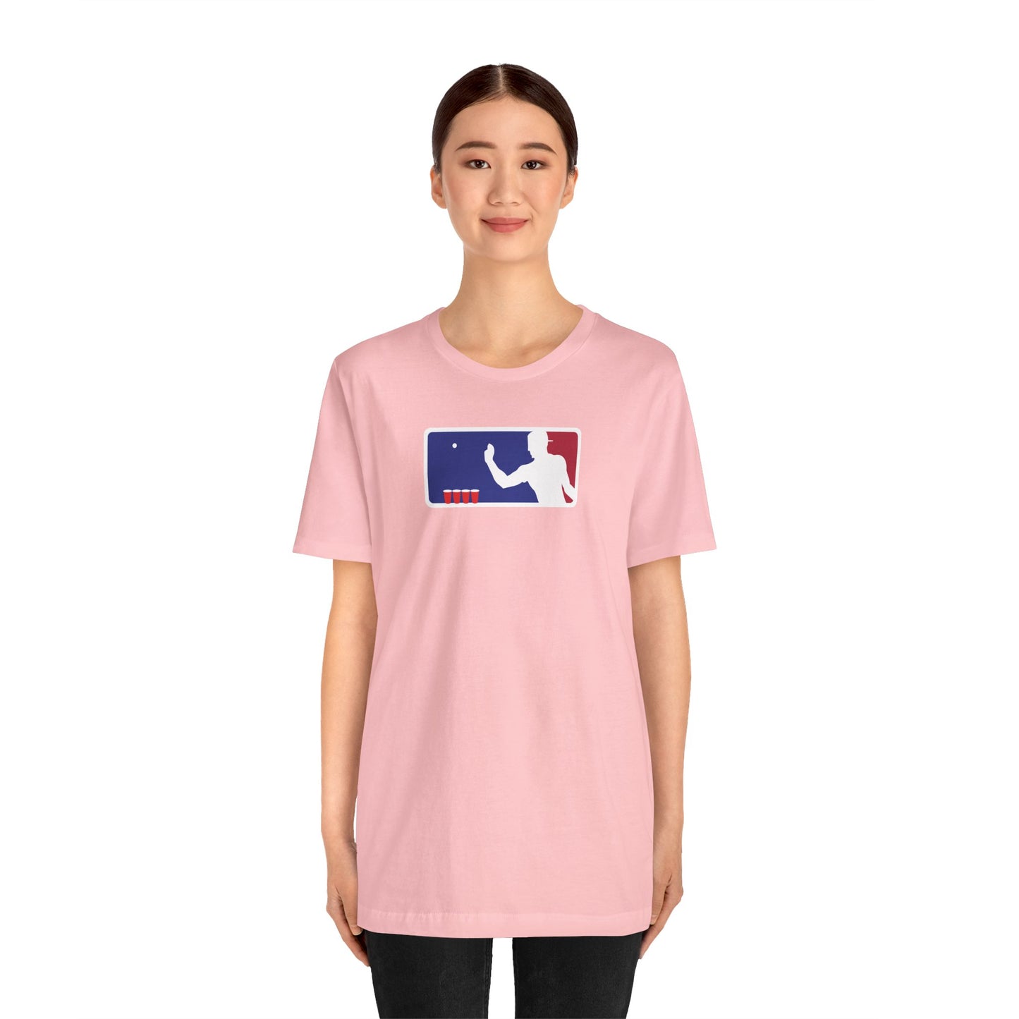 MAJOR LEAGUE PONGER. Unisex Jersey Short Sleeve Tee