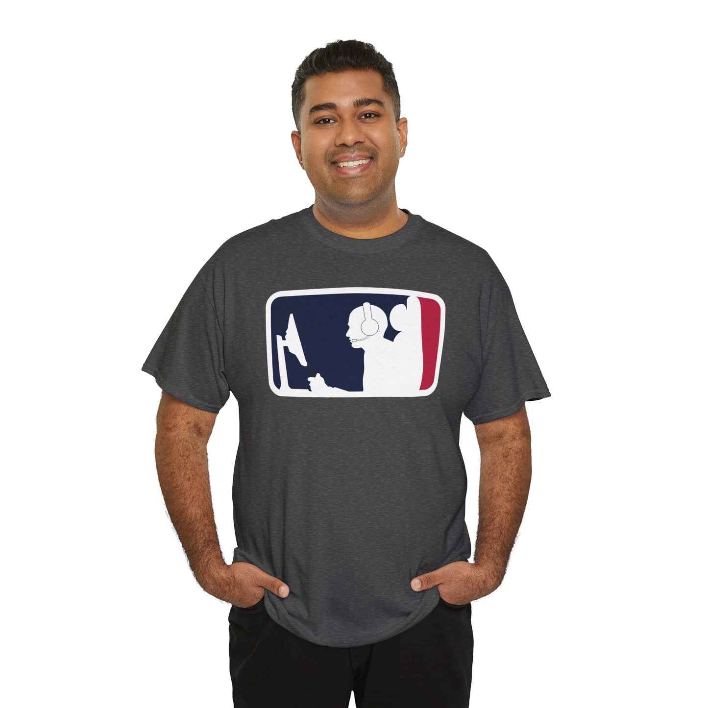 MAJOR LEAGUE GAMER (CONSOLE). Unisex Heavy Cotton Tee