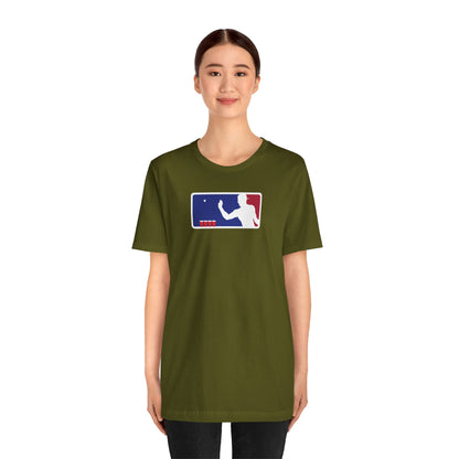 MAJOR LEAGUE PONGER. Unisex Jersey Short Sleeve Tee