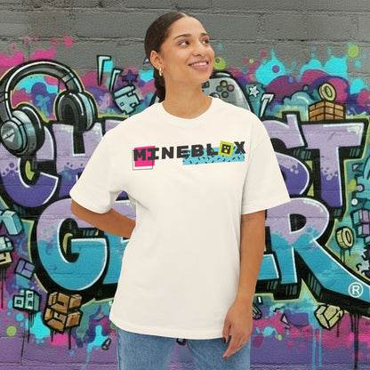 MINEBLOX. Unisex Oversized Boxy Tee