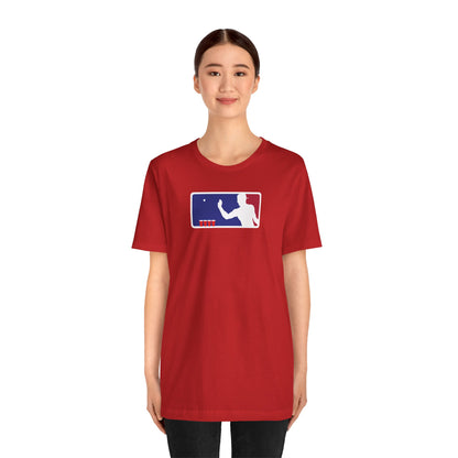 MAJOR LEAGUE PONGER. Unisex Jersey Short Sleeve Tee