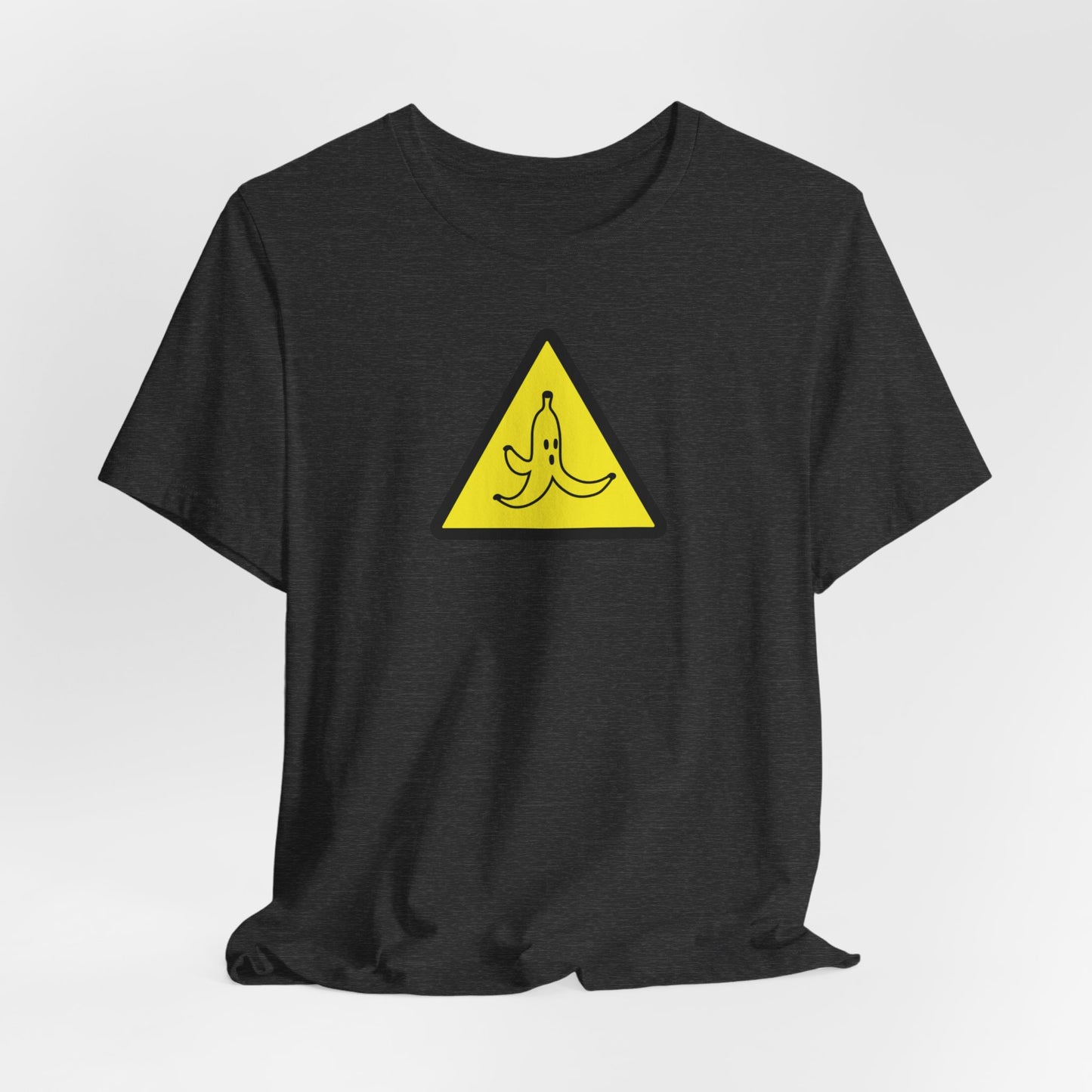 CAUTION BANANA. Unisex Jersey Short Sleeve Tee