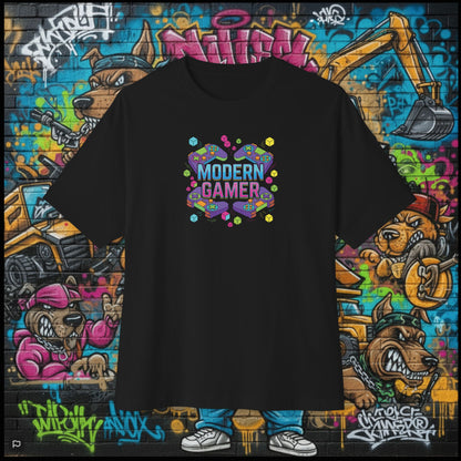 MODERN GAMER. Unisex Oversized Boxy Tee