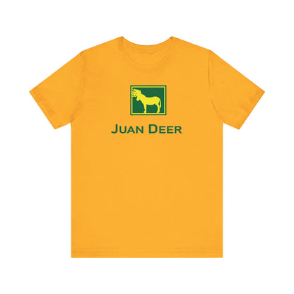 JUAN DEER V2. Unisex Jersey Short Sleeve Tee