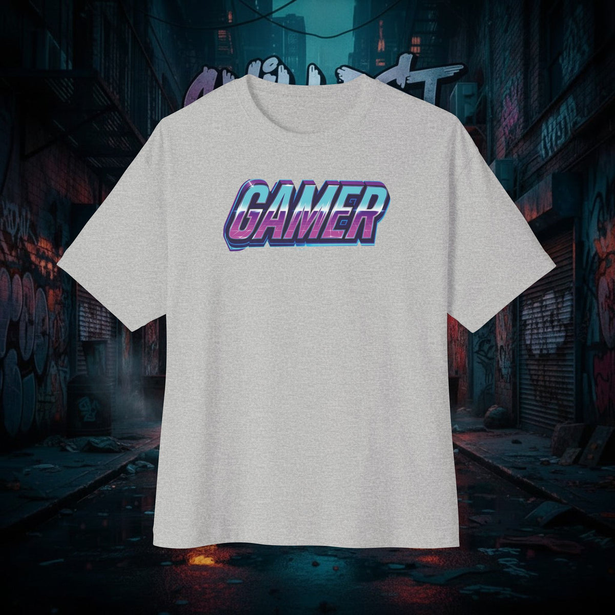 GAMER. Unisex Oversized Boxy Tee