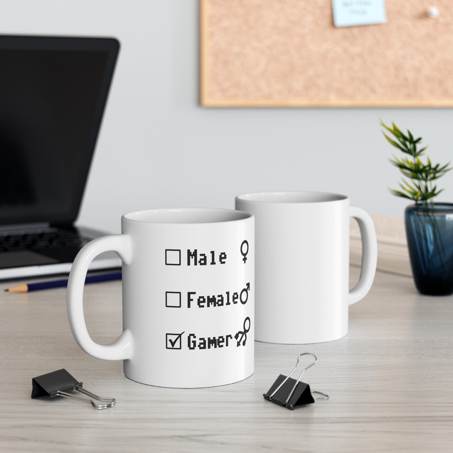 CHECK GAMER. Mug 11oz