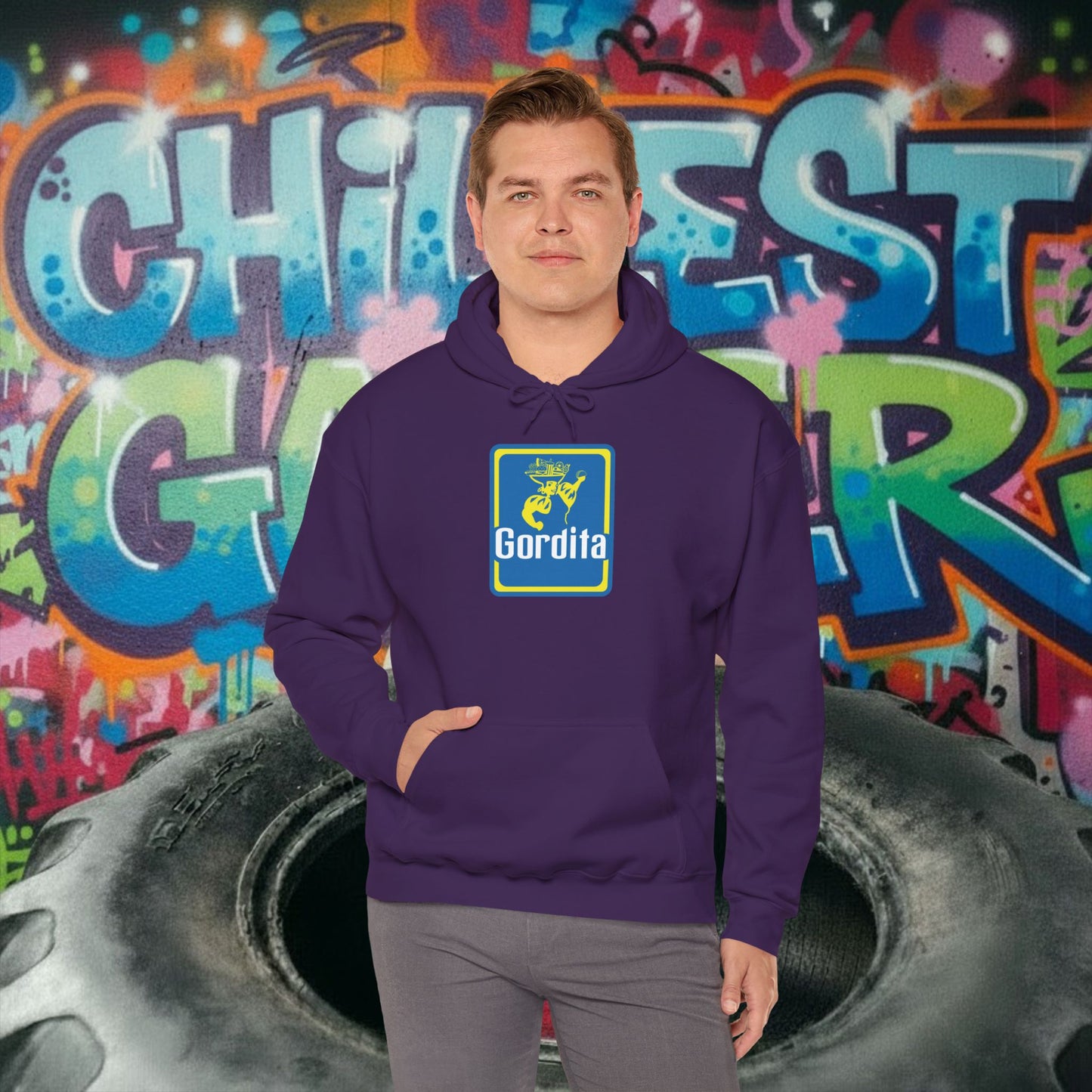 GORDITA. Unisex Heavy Blend™ Hooded Sweatshirt